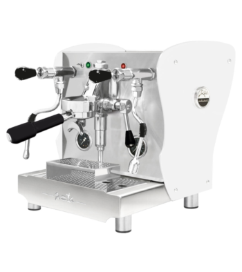 Orchestrale Nota White Venetian Glass Coffee Machine